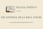 Recital del día 18 de junio, Día Mundial de la Rima Jotabé