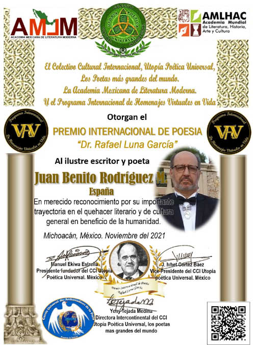 Premio Intercontinental de Poesía - Dr. Rafael Luna García