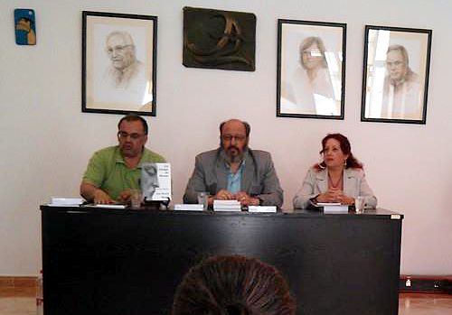 Presentación de mi novela, La navaja de Occam, en Algeiras.
