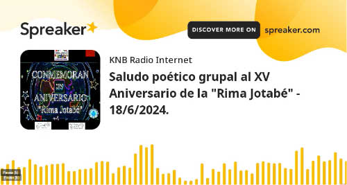 Saludo poético para el 15 cumpleaños de la Rima Jotabé