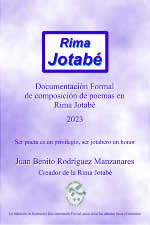 Documentción Formal de composición de poemas en Rima Jotabé 2023