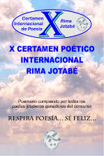X Certamen Poético Internacional Rima Jotabé