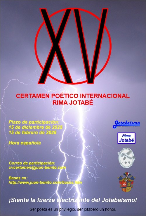 XV Certamen Poético Internacional Rima Jotabé