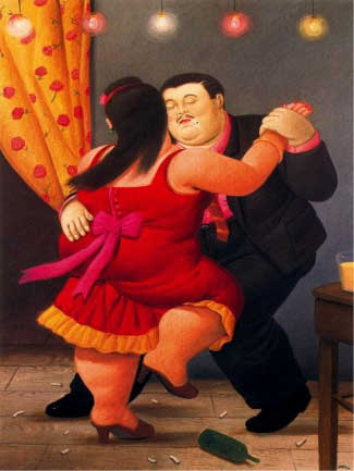 Bailarines - Fernando Botero