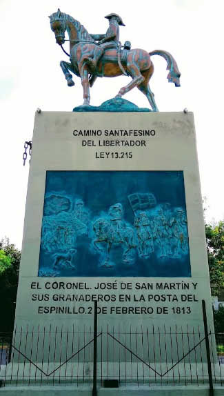 Monumetno al General San martín - Santa Fe, Argentina