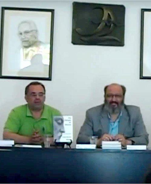 Junto a Juan Emilio Ríos Vera