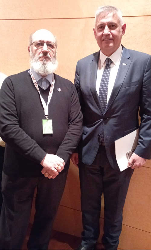 Junto a Josep Vicent Navarro i Raga