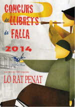 Cartell del Concurso de Llibrets de Falla de Lo Rat Penat 2014