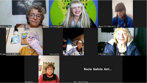 Ada Noemí Zagaglia promocionando la Rima Jotabé